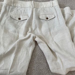 Cafe trousers linen